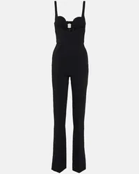 David Koma Jumpsuit con cut-out Nero