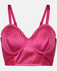 Jean Paul Gaultier Bralette Iconic Rosa