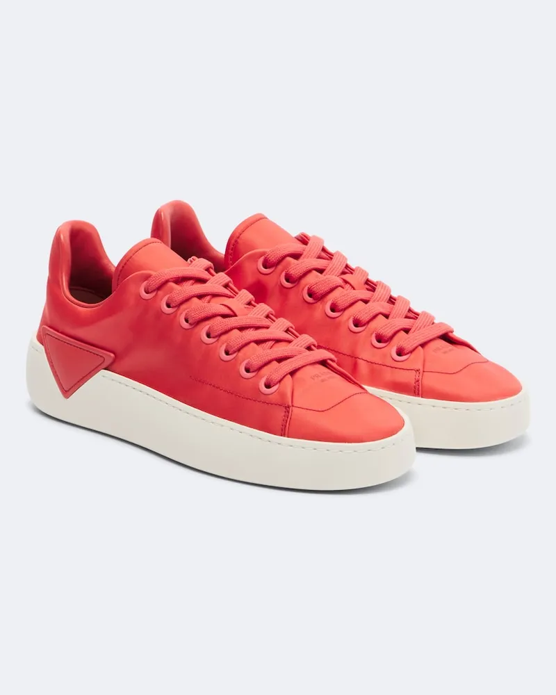 Prada Sneakers Court in Re-Nylon Arancione
