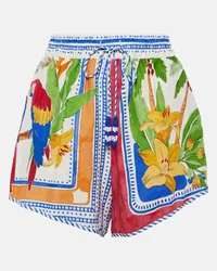 FARM Rio Shorts Tropical Destination in crochet Multicolore