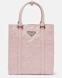 Prada Shopper Small in pelle Rosa