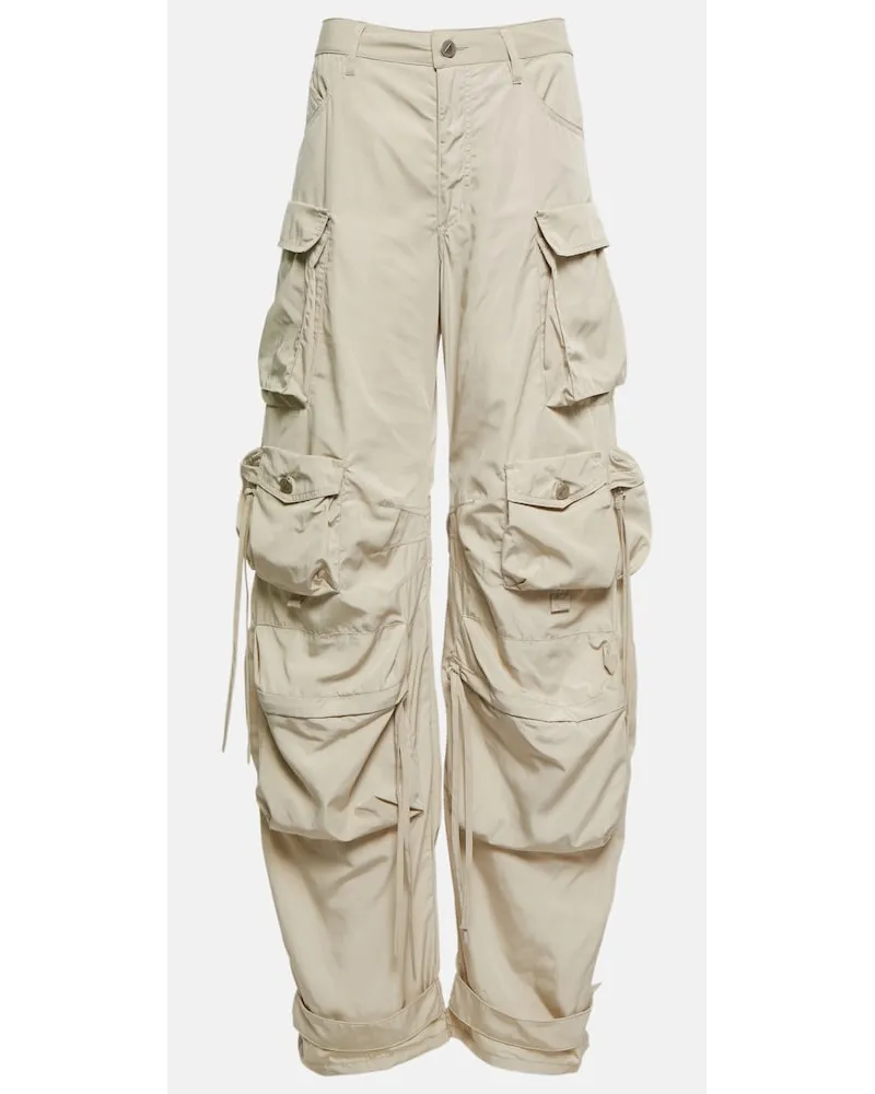 ATTICO Pantaloni cargo Fern Neutro