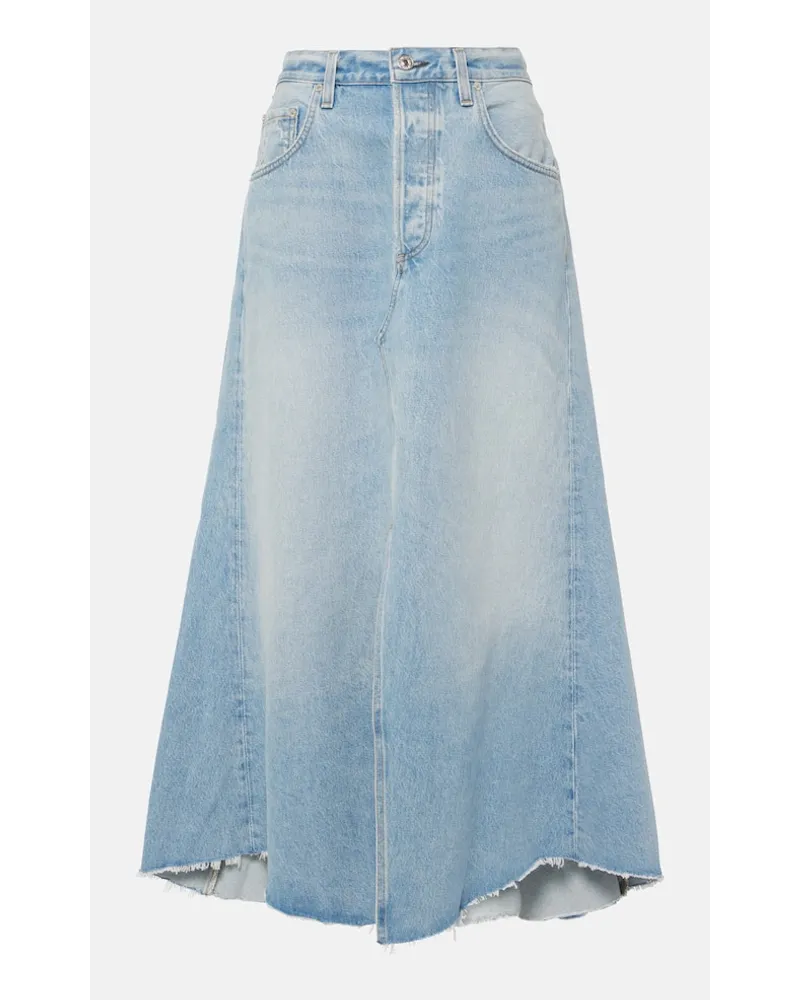 Citizens of humanity Gonna midi di jeans Mina Reworked Blu