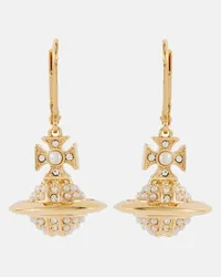 Vivienne Westwood Orecchini Luzia con perle bijoux Oro