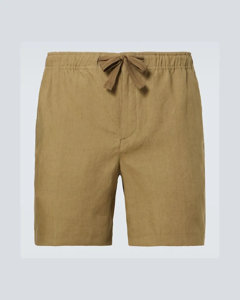 Orlebar Brown Bermuda Alex in lino Verde