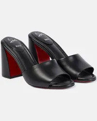 Christian Louboutin Mules Jane in pelle Nero