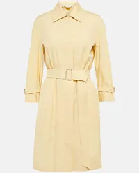 Max Mara Abito chemisier Saio in cotone Giallo