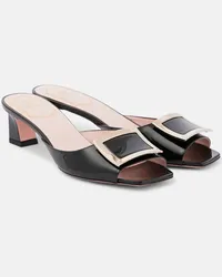 Roger Vivier Mules Trompette 45 in vernice Nero