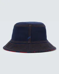 Burberry Cappello da pescatore in denim Blu