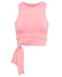 Live The Process Top sportivo Ballet Rosa