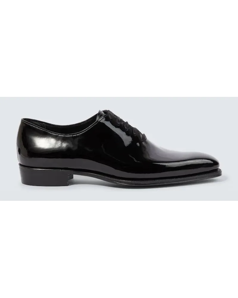 George Cleverley Stringate Merlin in vernice Nero