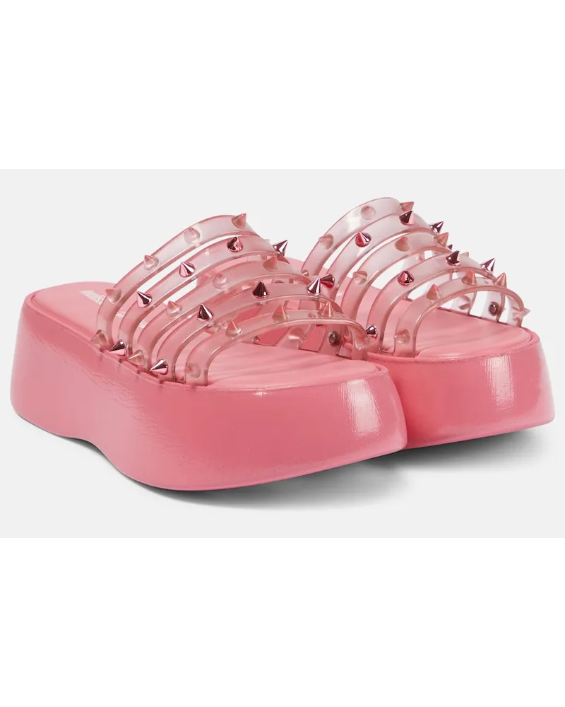 Jean Paul Gaultier X Melissa - Sandali Becky Punk Rosa