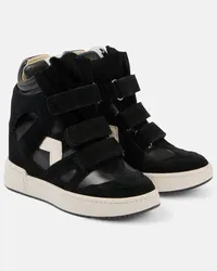 Isabel Marant Sneakers IM3 con suede Nero