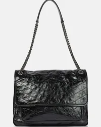 Saint Laurent Borsa Niki Large in pelle Nero