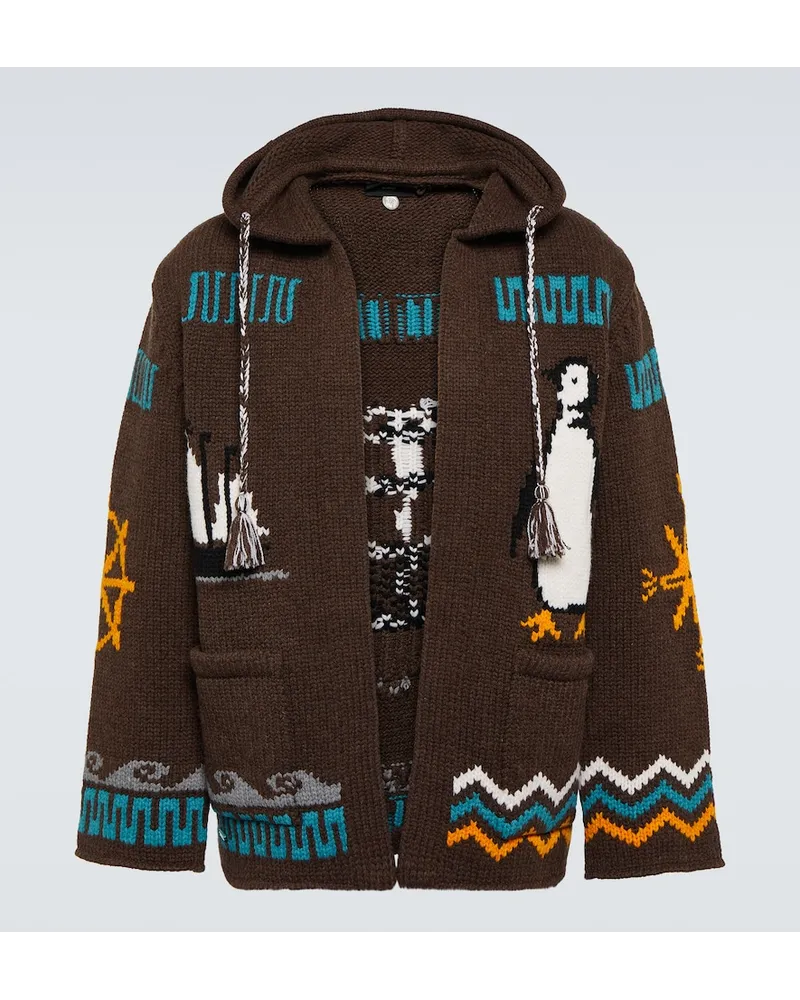 Alanui Felpa The Nautical in lana vergine Multicolore
