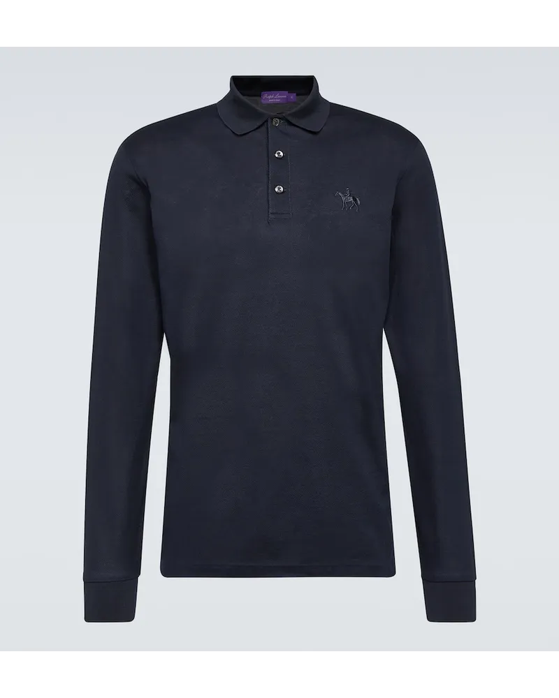 Ralph Lauren Polo in cotone piquÃ Blu