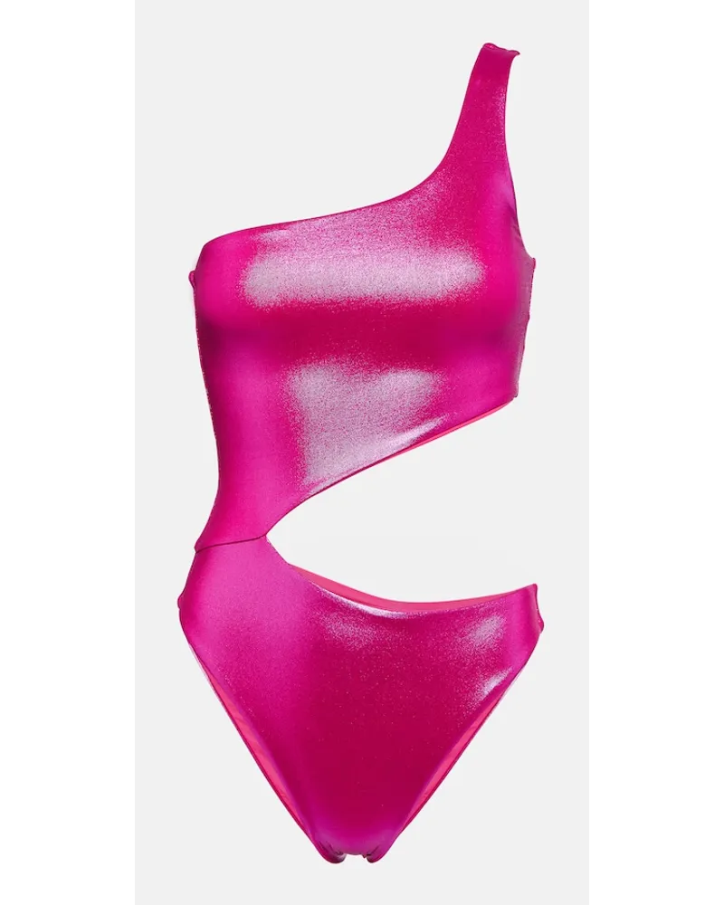 Melissa Odabash Esclusiva Mytheresa - Costume intero asimmetrico Nassau Rosa