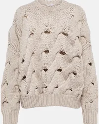 Brunello Cucinelli Pullover in cashmere Beige