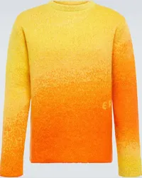 ERL Pullover in misto mohair Arancione