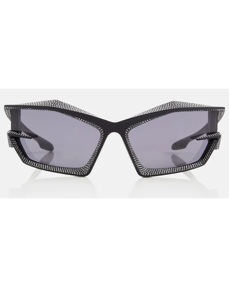 Givenchy Occhiali da sole Giv Cut con cristalli Nero