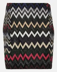 Missoni Minigonna in lamé a zig-zag Multicolore