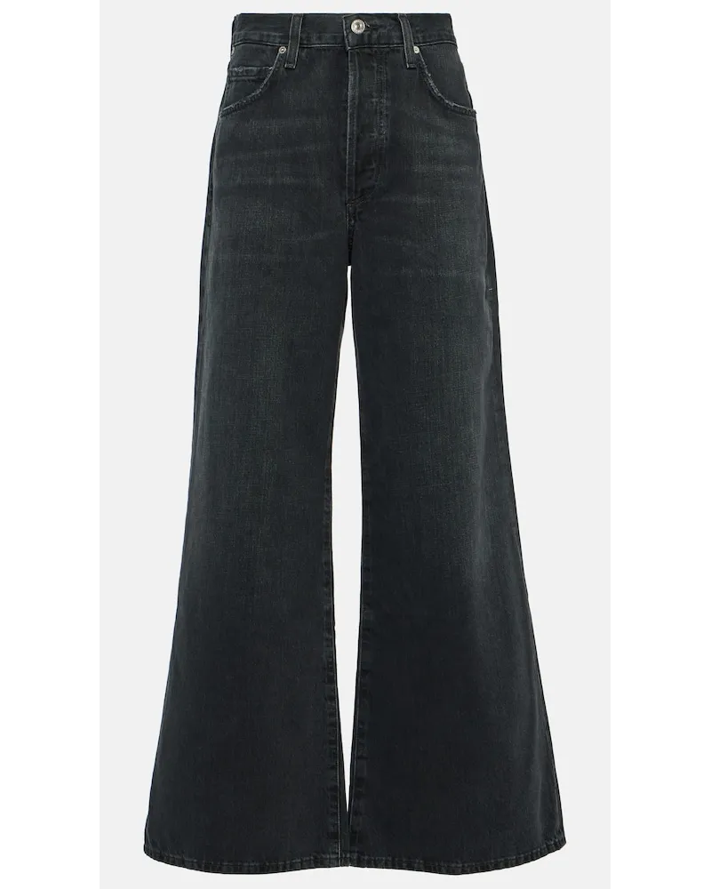 Citizens of humanity Jeans bootcut Beverly a vita alta Nero