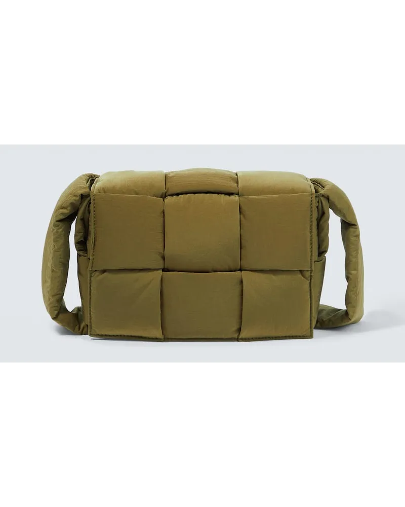 Bottega Veneta Borsa a spalla Tech Cassette Verde