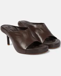 Jacquemus Les Mules Nuvola in pelle Marrone