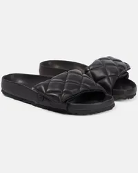 Birkenstock Sandali Sylt in pelle matelassé Nero