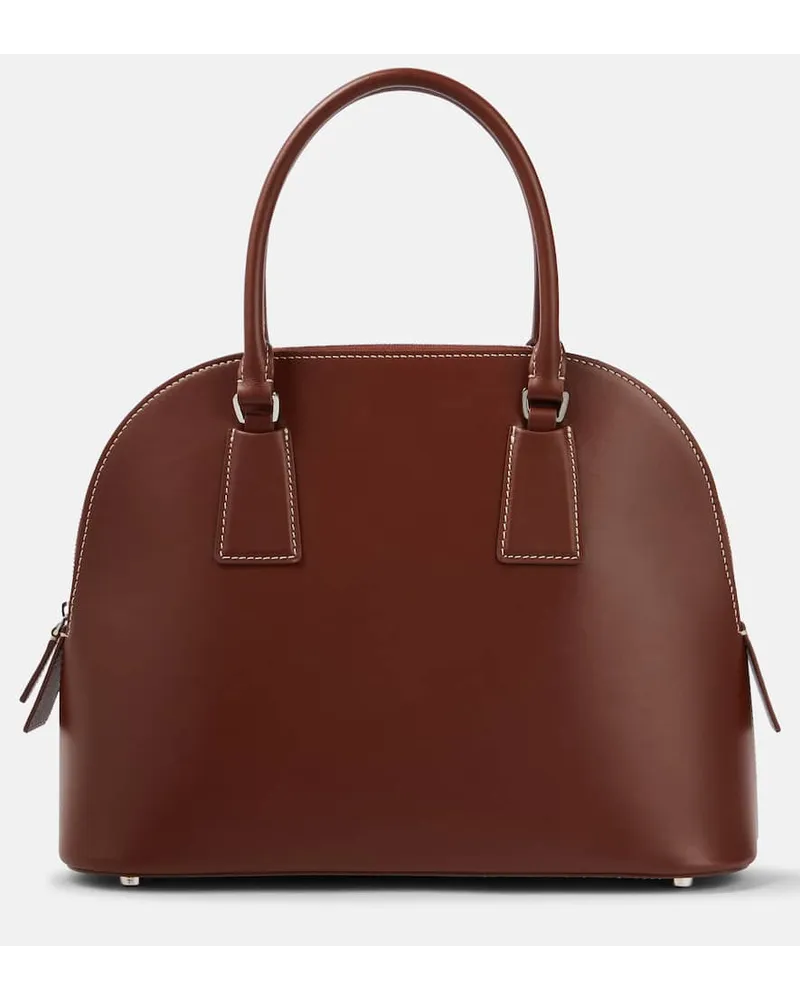 The Row Borsa Nina Small in pelle Marrone