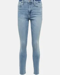 Frame Denim Jeans Le High Skinny Raw After Blu