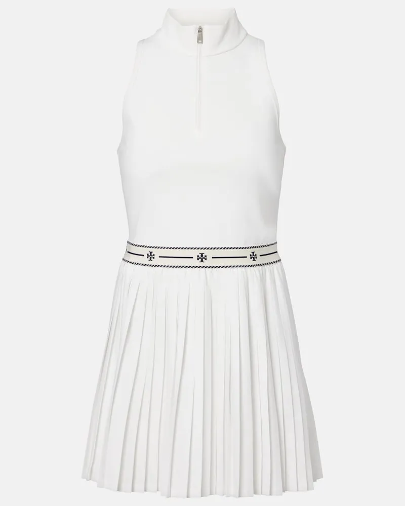 Tory Burch Abito da tennis plissÃ Bianco