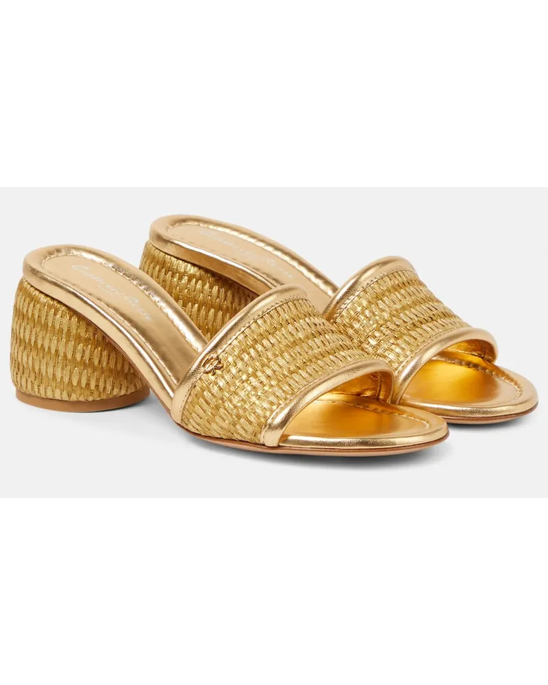 Gianvito Rossi Sandali Marbella con pelle Marrone