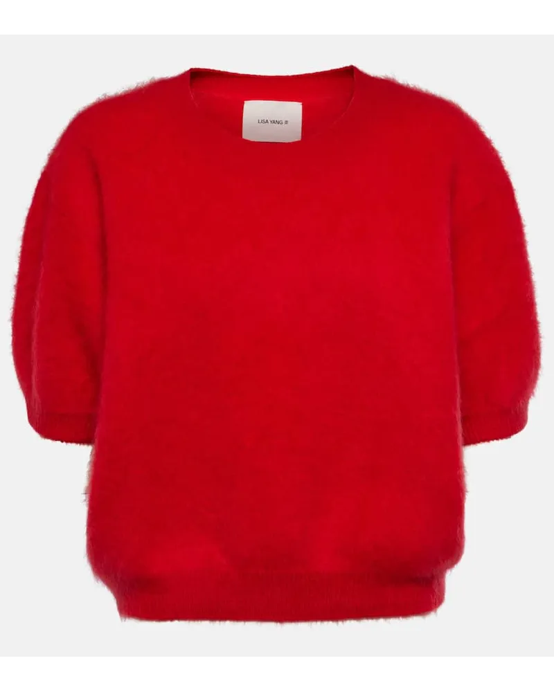 Lisa Yang Pullover Juniper in cashmere Rosso