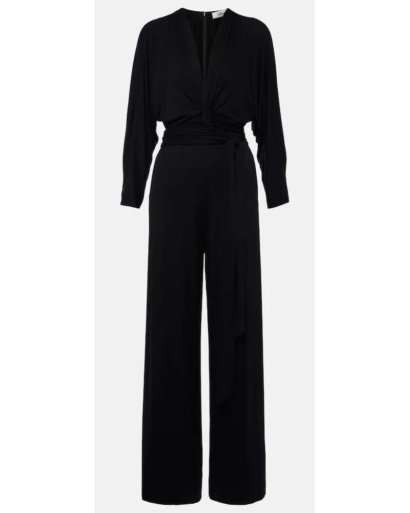 Diane von Furstenberg Jumpsuit Aurelia in jersey Nero