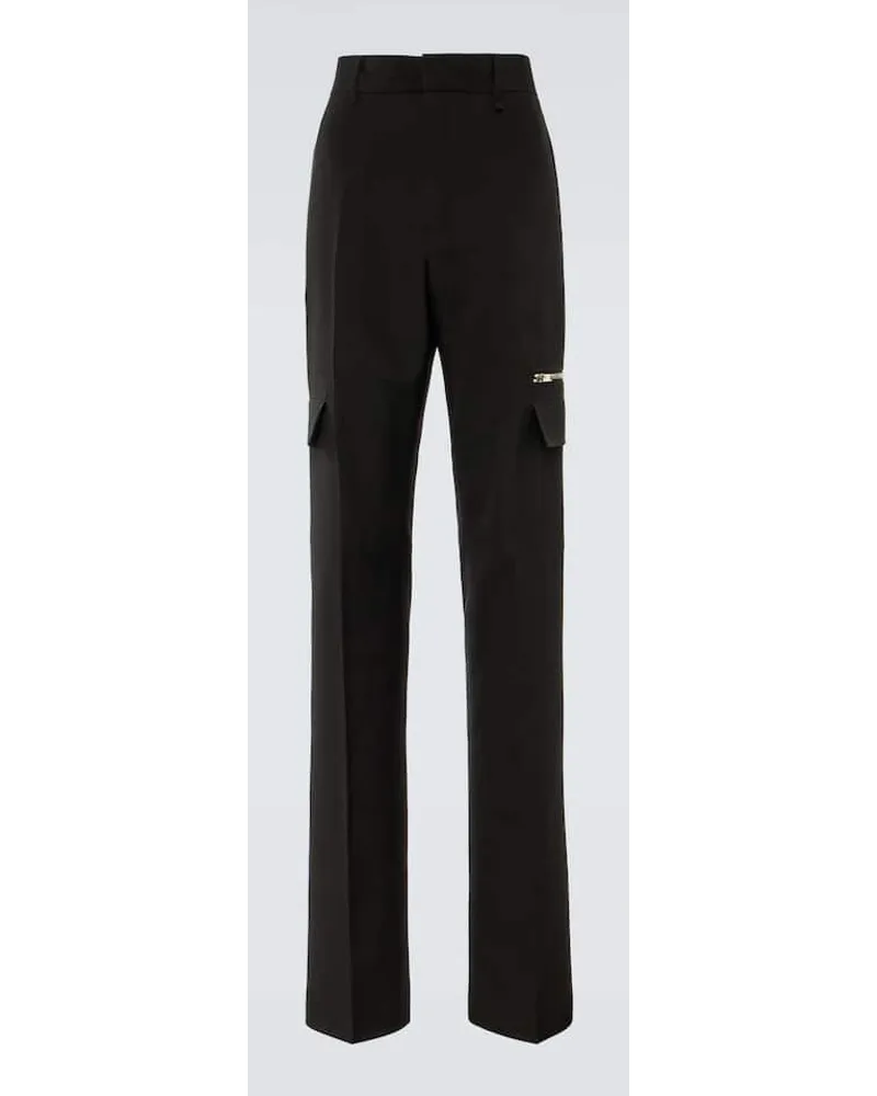 Givenchy Pantaloni regular in lana vergine Grigio