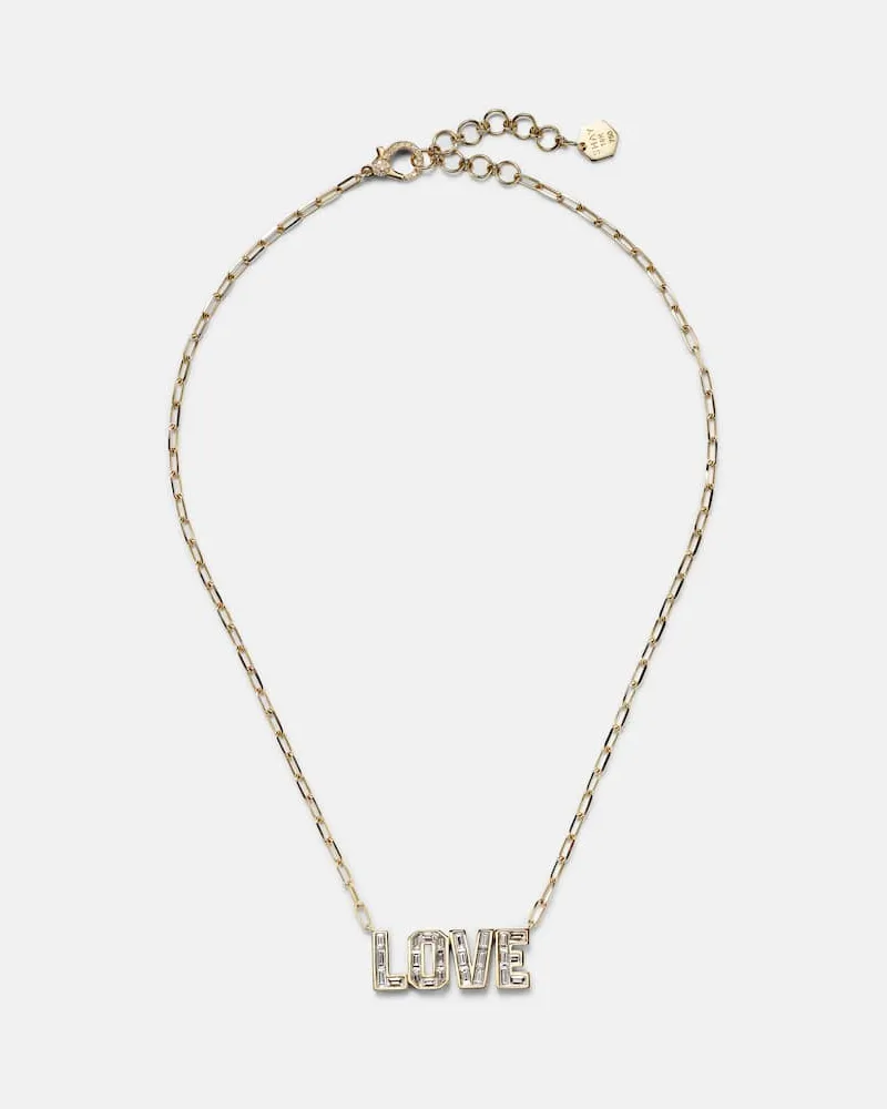 SHAY Collana in oro 18kt con diamanti Oro