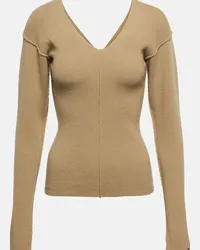 extreme cashmere Pullover N° 253 Lady in misto cashmere Beige