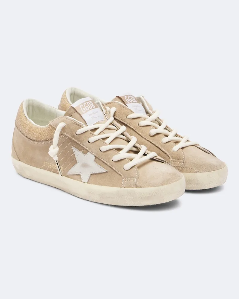 Golden Goose Sneakers Super Star in suede Beige