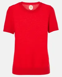 Jardin des Orangers Top in cashmere Rosso