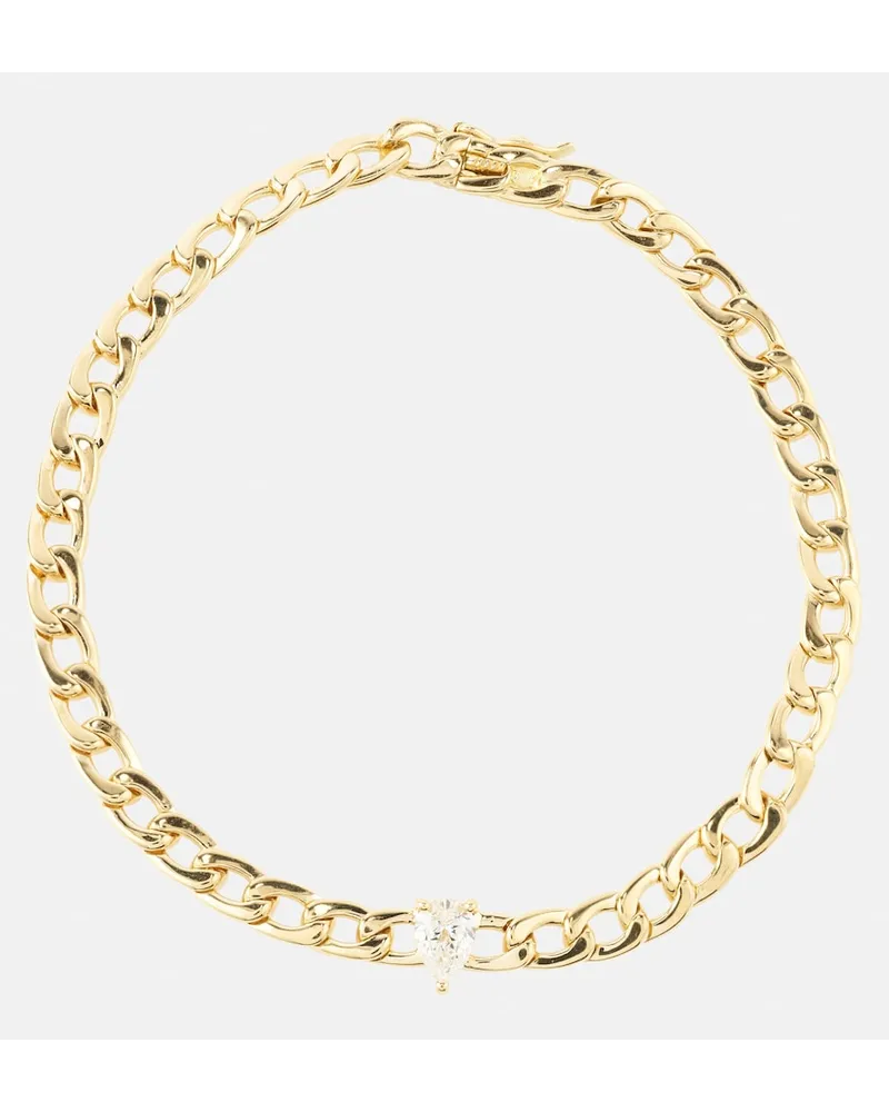 ANITA KO Bracciale a catena in oro 18kt con diamanti Oro