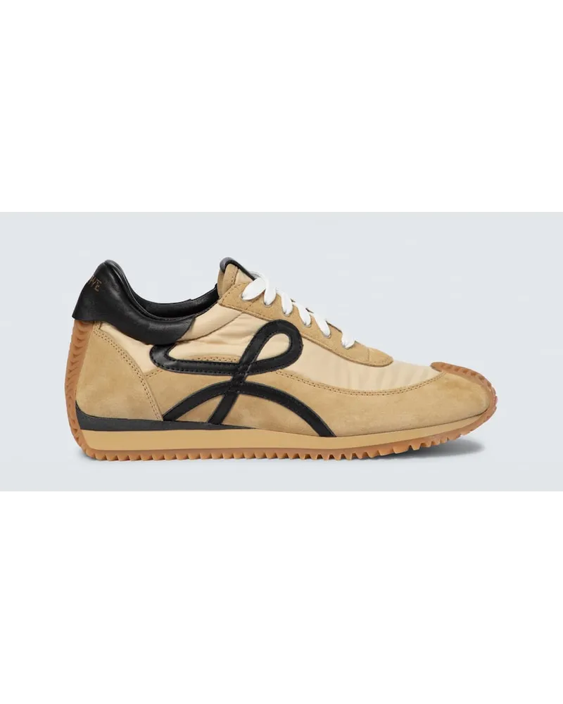 Loewe Sneakers Flow Runner Marrone