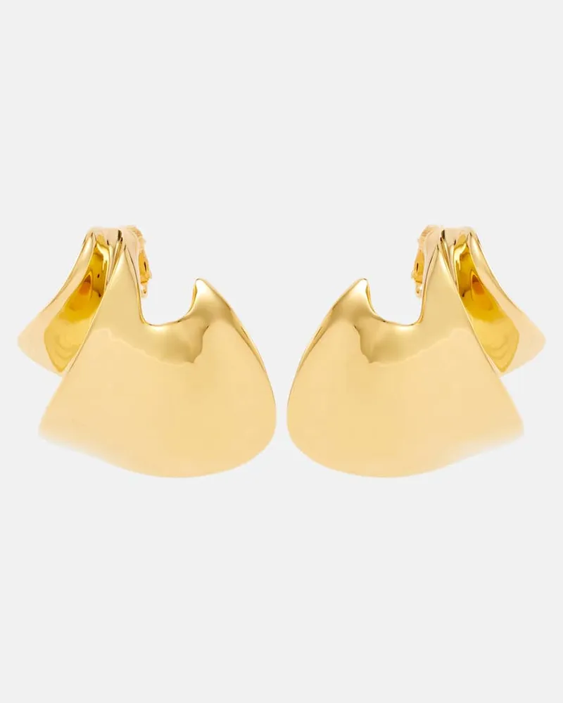 Saint Laurent Orecchini oversize Oro