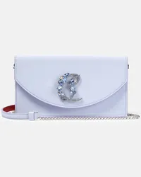 Christian Louboutin Clutch Loubi54 in vernice Viola