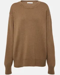 The Row Pullover Fiji in cashmere Marrone