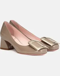 Roger Vivier Pumps Très Vivier in vernice Beige