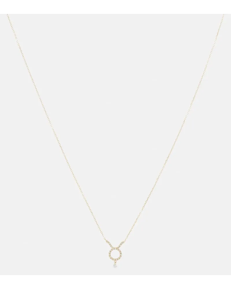 PERSEE PersÃ©e Collana Taurus in oro 18kt con diamanti Giallo