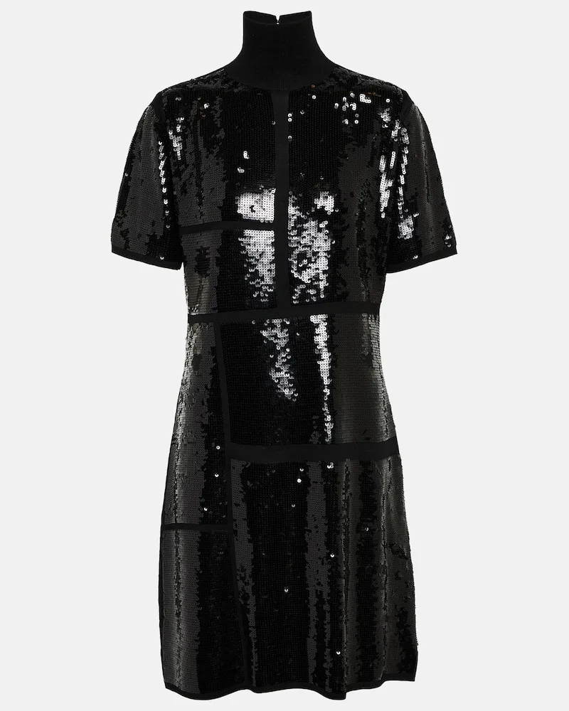 Joseph Miniabito in misto lana con paillettes Nero
