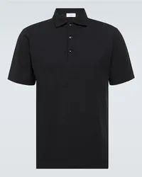 LARDINI Polo in cotone Nero