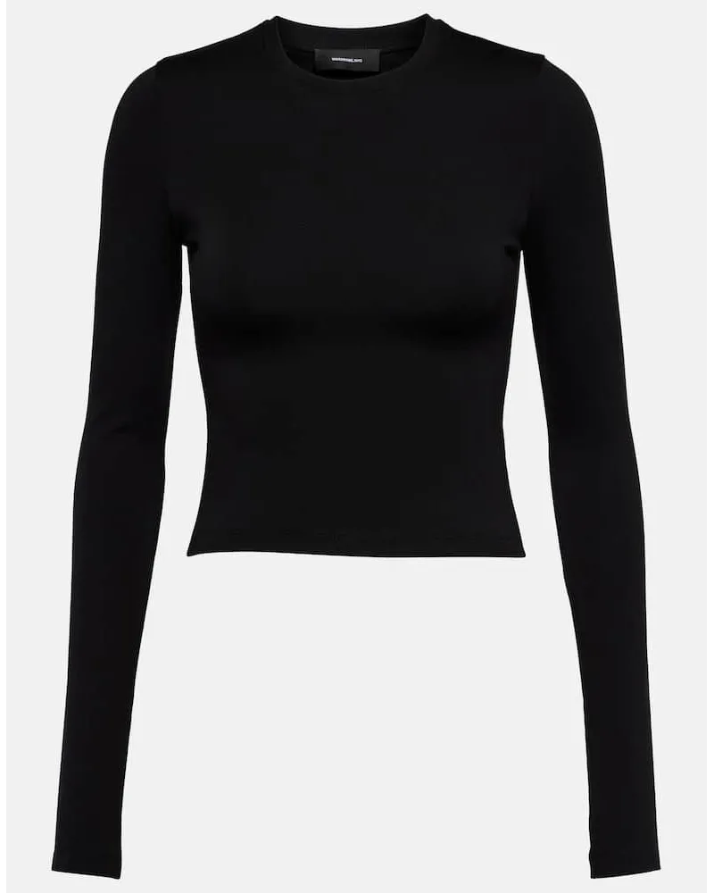 WARDROBE.NYC Top in jersey Nero